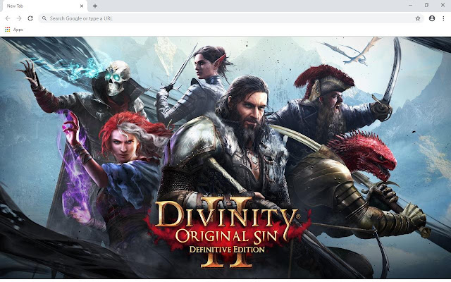 Divinity 2 Wallpapers and New Tab