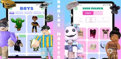 App Roblox Master Skins For Robux Android game 2022 