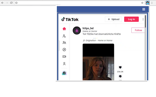 Desktop for Tiktok online