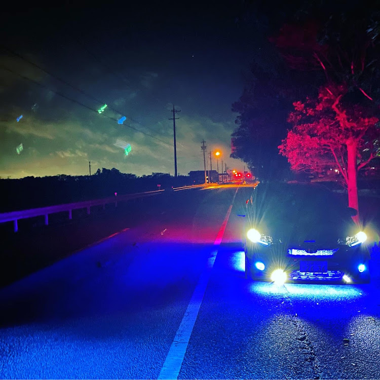 フィットのGK5 RS・うるさい車・ドライブ・GW・夜風が気持ちいいに関するカスタム事例の投稿画像1枚目
