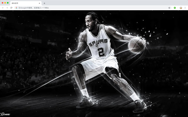 San Antonio Spurs Popular HD New Tabs Themes