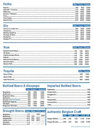 Versova Social menu 2