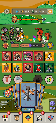 Screenshot Summoners Legend: AFK idle RPG