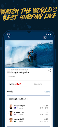 Screenshot World Surf League