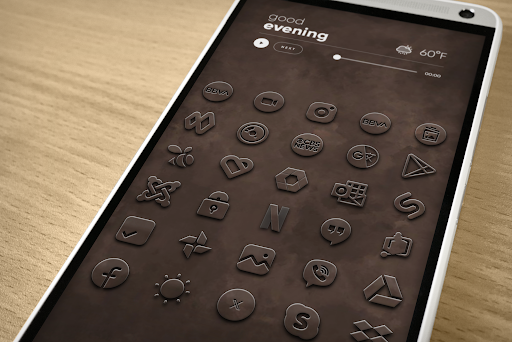 Screenshot Embossed - Icon Pack