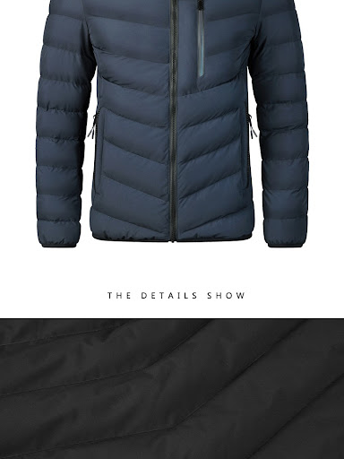 Title 8, New Hooded Plush and Thick Multi Pocket Mens C...