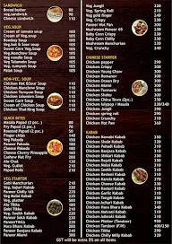 Saptagiri menu 6