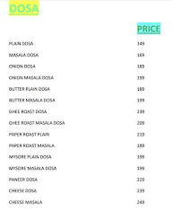 Southern Food Adda menu 1