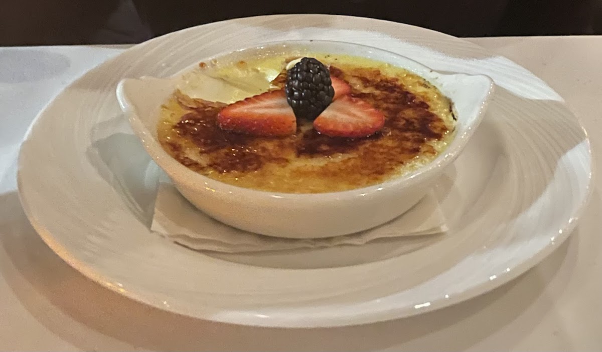 Vanilla crème brûlée