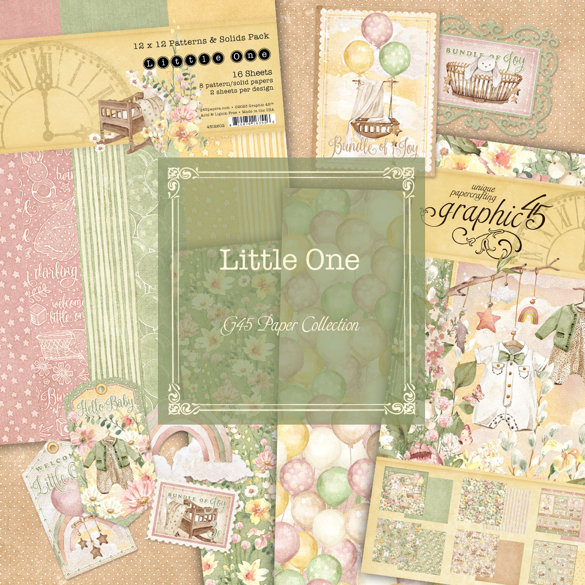 Graphic 45 - Little One - 8x8 Collection 4502600