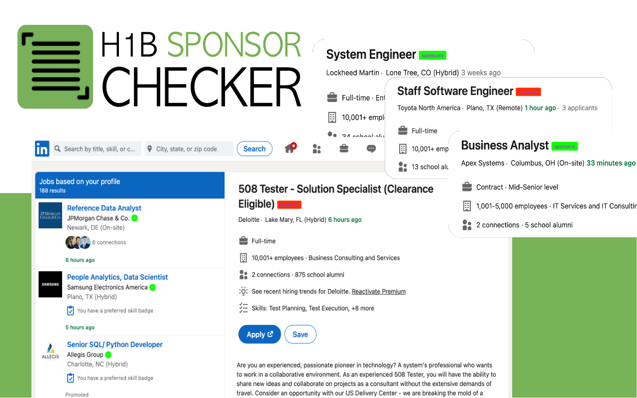 H1B Sponsor Checker Preview image 0