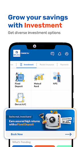Screenshot Bajaj Finserv Markets Loan App