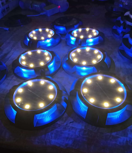 Title 5, LED Solar Underground Light Outdoor Lawn Lighti...