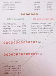 Mad Rolls menu 3