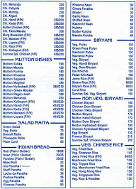 Hotel Suraj Fine Dine menu 4