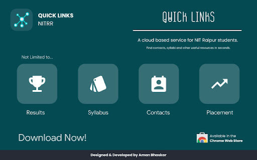 QUICK LINKS - NITRR