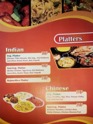 Sardar Foods menu 