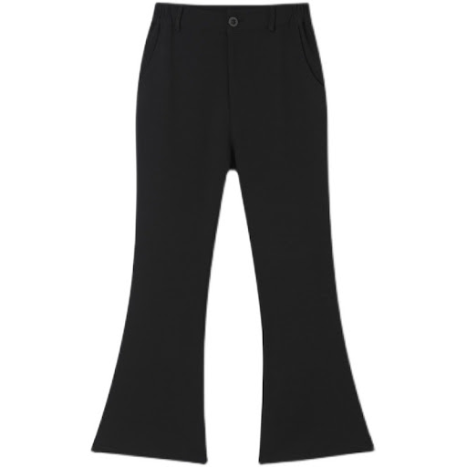 Title 3, Mens Retro Niche Solid Color Flared Pants offe...