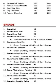 Rasoi menu 2