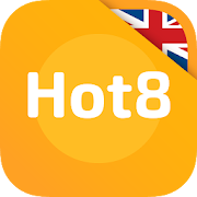 Hot8 — English for beginners  Icon