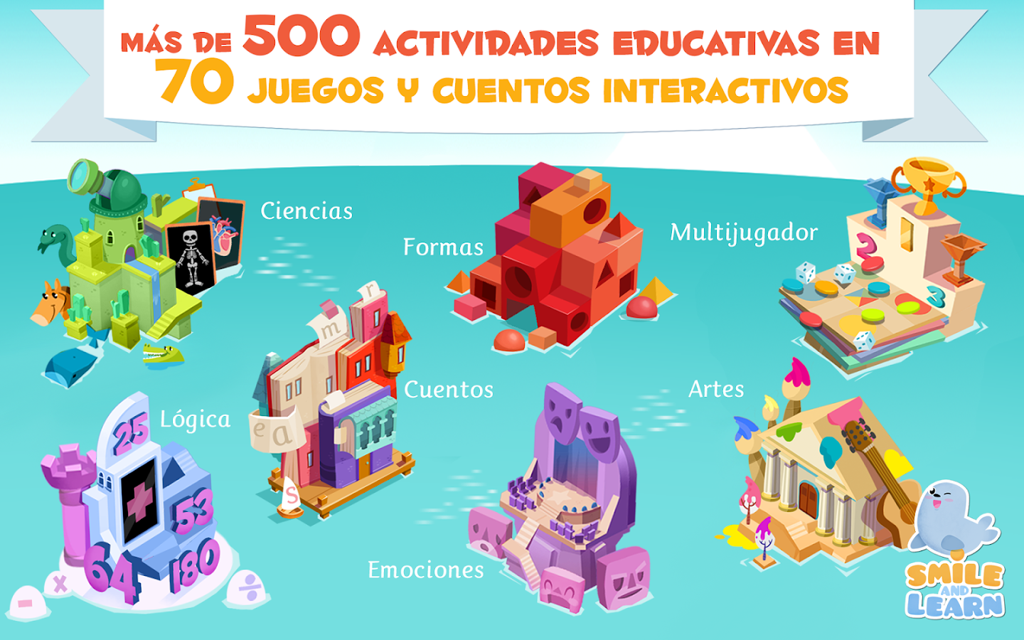 Smile and Learn: Juegos educativos para niños - Aplicaciones de Android