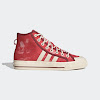 nizza hi rf crew red / wonder white / wonder white