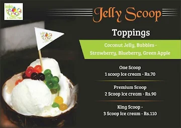 Koko Scoop menu 