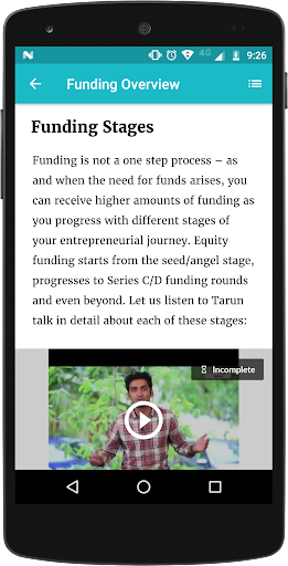 Screenshot Startup India Learning Program