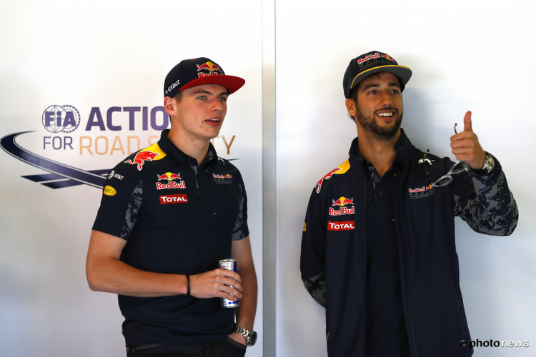 VIDEO: Max Verstappen en Daniel Ricciardo laten zich helemaal gaan en racen met ... caravans! 