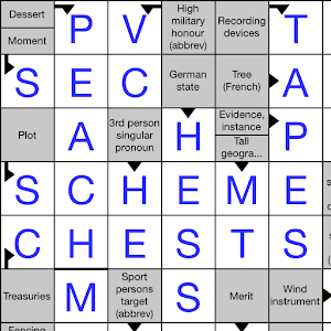 Hack Arrow Crossword game