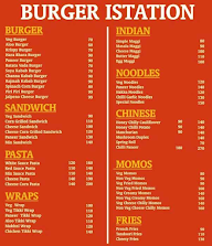 Burger Istation menu 1