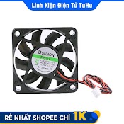 Quạt Tản Nhiệt 12V 6X6X1.5Cm