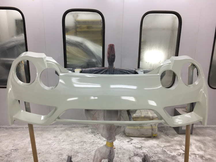 NISSAN GT-Rのオリジナルリアバンパー作成・DIY・GTR・R35に関するカスタム事例の投稿画像2枚目