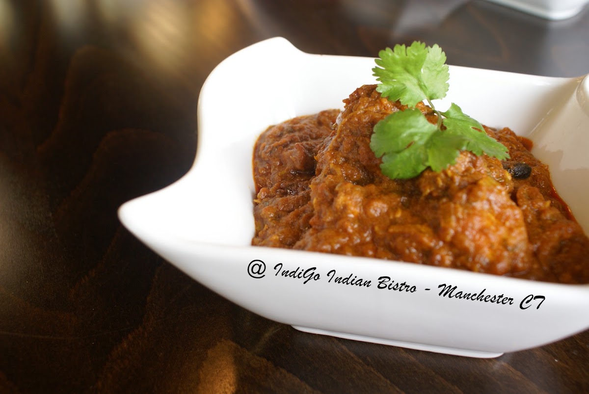 Rogan Josh (Gluten-Free, Dairy Free) @ IndiGo Indian Bistro - Manchester CT