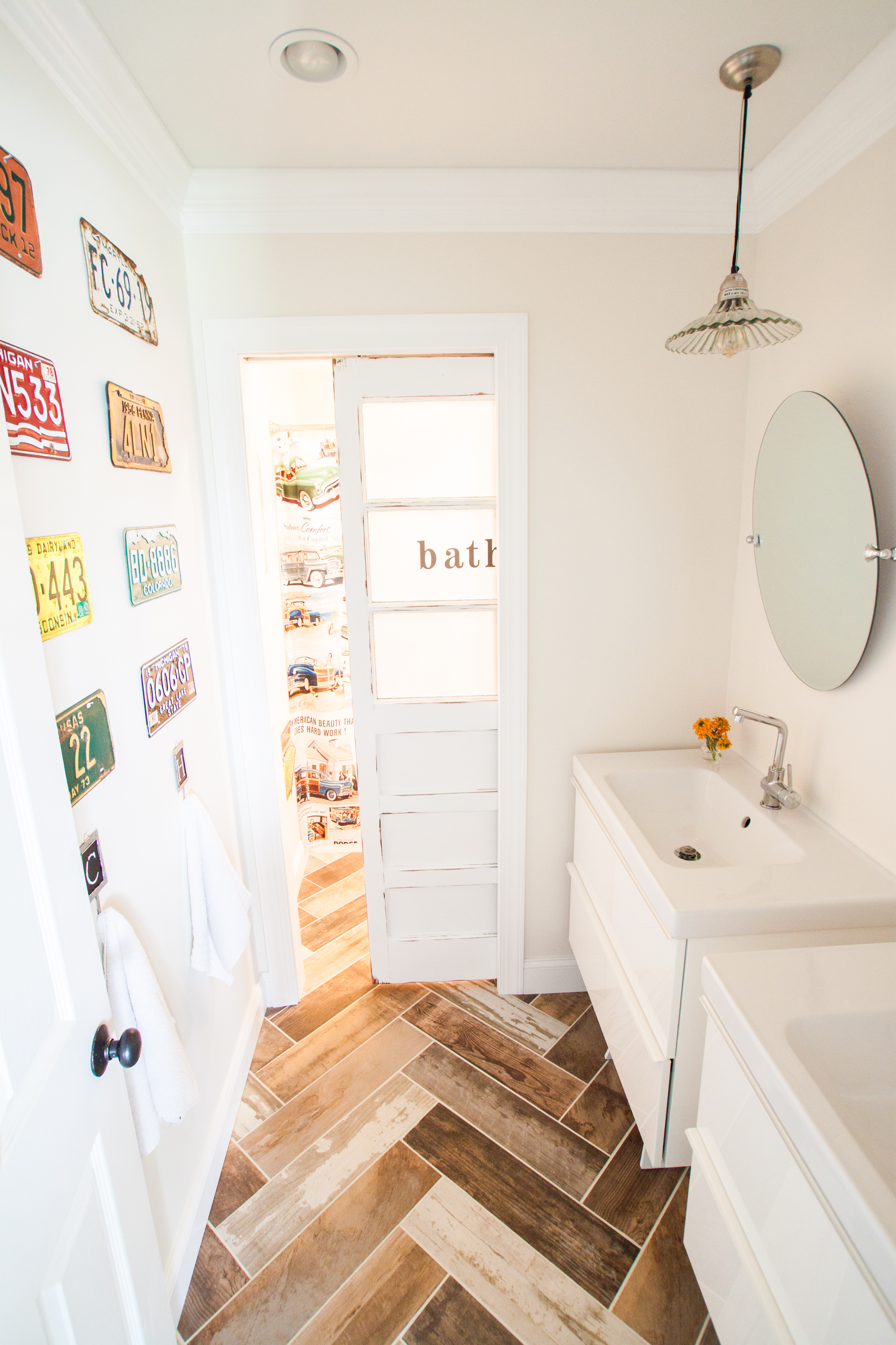 Our 1800 Kids DIY Bathroom Reveal The Heathered Nest