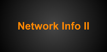 Network Info II Screenshot