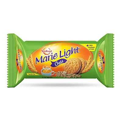 Sunfeast Marie Light Oats Biscuits - 120 gm