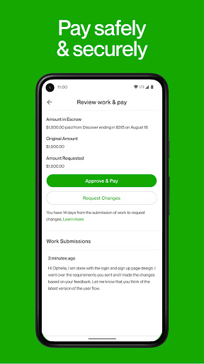 Screenshot Upwork for Clients