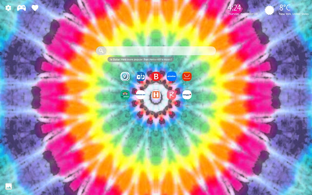 Tie Dye Wallpapers HD New Tab Theme