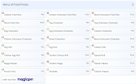 Food Fresto menu 2