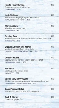 Ther Sassy Spoon menu 6