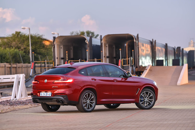 Drop the rear seats and the fashionable X4 shape turns practical. Pic:SUPPLIED