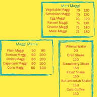 Meri Wali Maggi menu 1