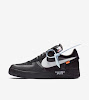 air force 1 low the ten black cone white