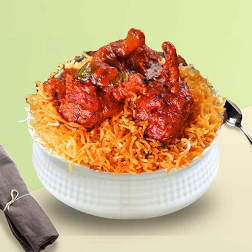 Chicken Lollipop Biryani