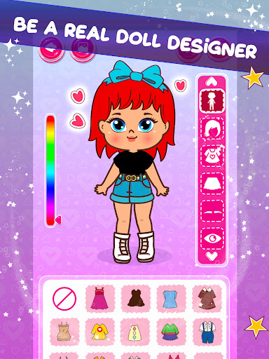 Screenshot Anime Pastel Girl Dressup Game