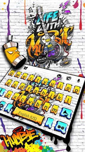 Download Graffiti Wall Keyboard Background Free For Android Download Graffiti Wall Keyboard Background Apk Latest Version Apktume Com