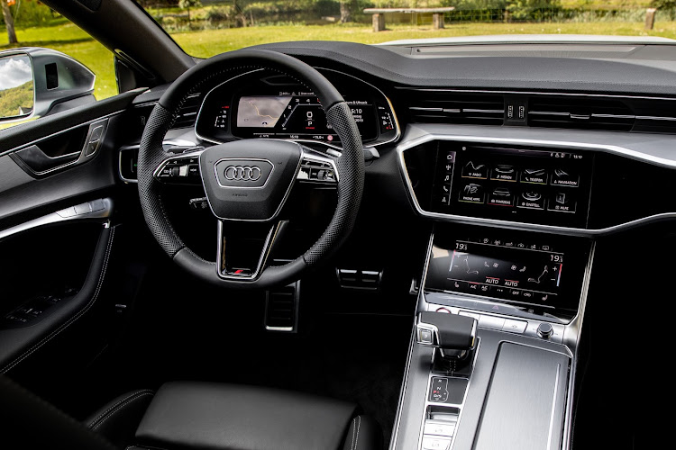 Audi virtual cockpit comes standard.