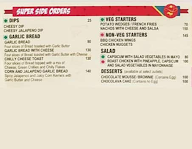 Ovenstory Pizza menu 3