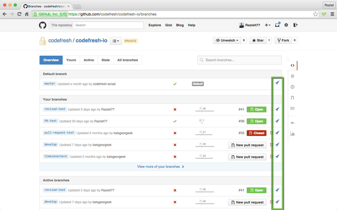 Codefresh for Github (BETA) Preview image 3